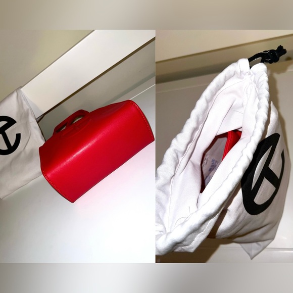 SOLD!! Telfar Small Shopping Bag - Red - Picture 7 of 8